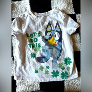 Bluey St Patrick’s day shirt